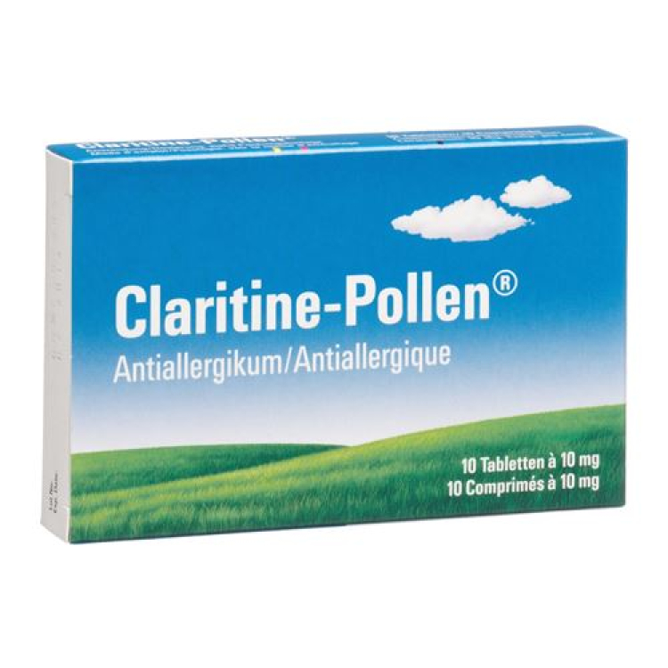 Claritine पराग गोलियाँ 10 मिलीग्राम 10 पीसी