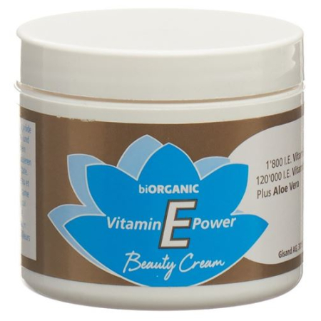 Bioorganisk Vitamin E Beauty Cream Ds 4 oz