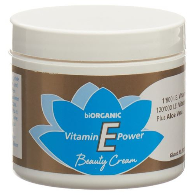Bioorganic Vitamin E Beauty Cream Ds 4 oz
