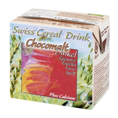 Soyana Swiss Cereal Drink Dinkel Choco Malt Ekologisk 500 ml