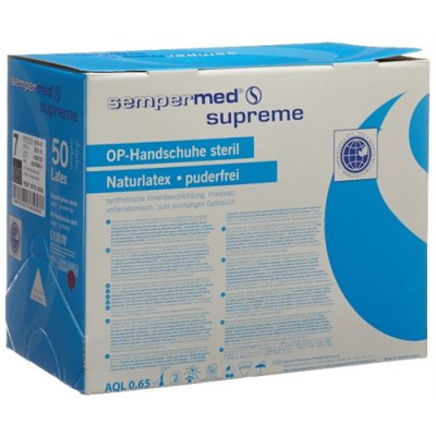 SEMPERMED SUPREME operationshandsker 8 sterile 50 par