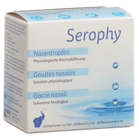 Serophy solution physiologique 5ml 20 pcs