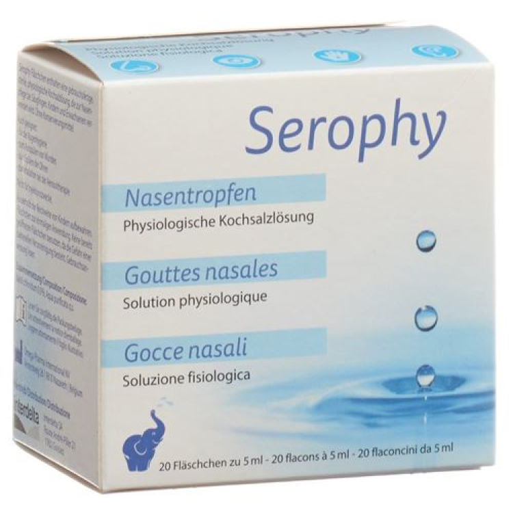 Serophy ដំណោះស្រាយសរីរវិទ្យា 5ml 20pcs