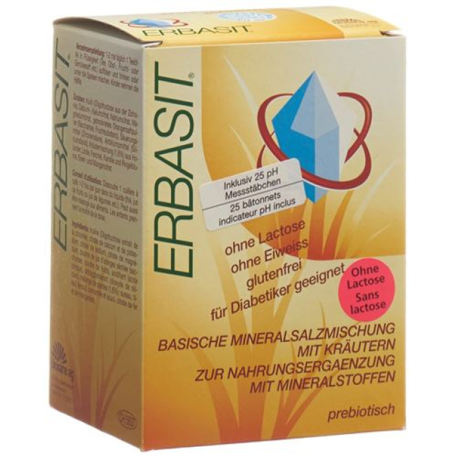 Erbasit Basic Mineral Salt Mixture with Herbs without Lactose 240g