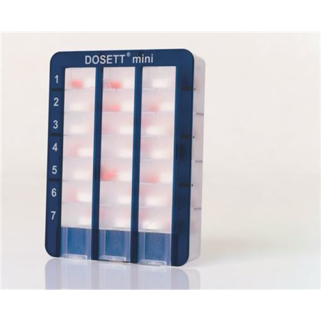 Dosett Mini Dosing - Medicine Dispenser for Small Medicines