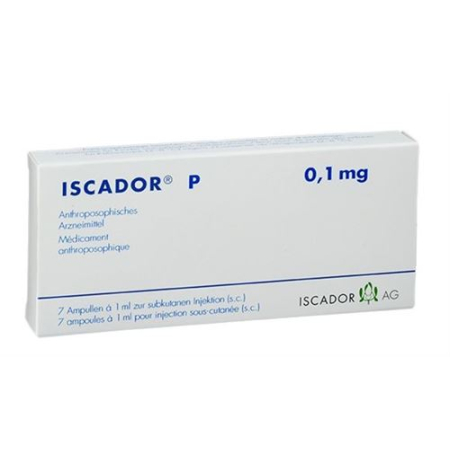 Iscador P Inj Lös 0,1 mg Ampère 7 pièces