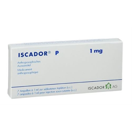 Iscador P Inj Lös 1 mg Amp 7 ədəd