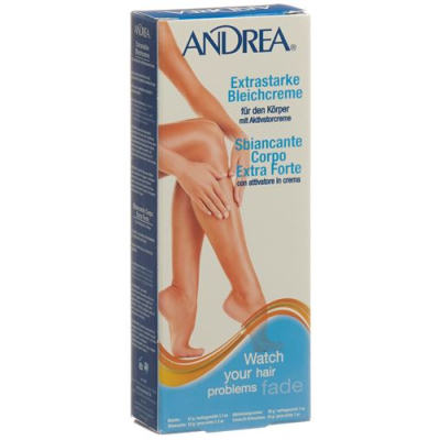 Andrea cream bleach body extra strong 2 42 גרם