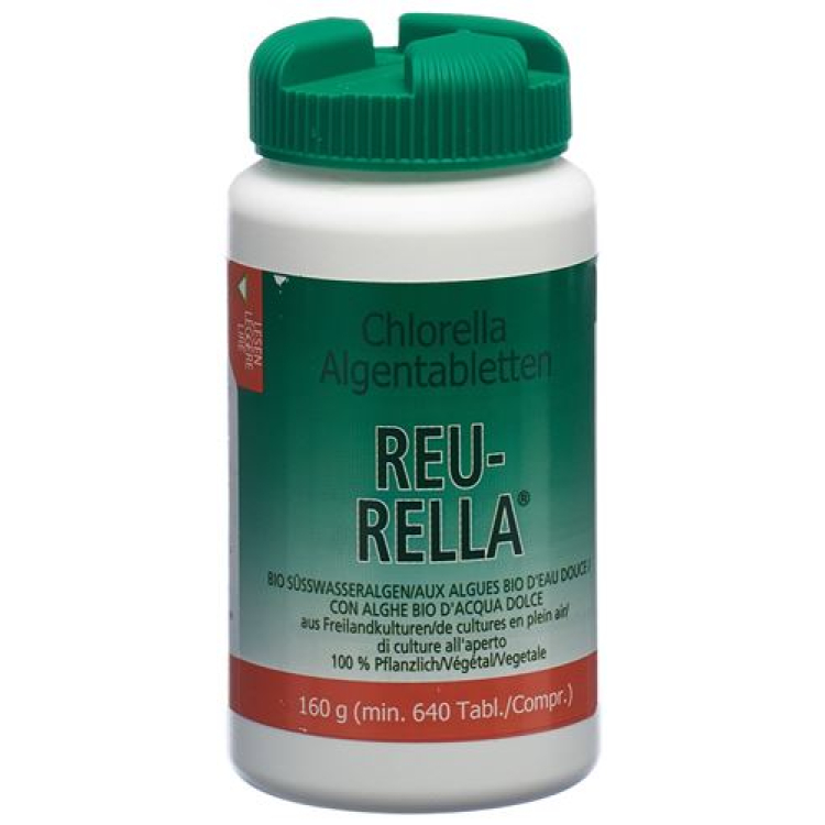 טבליות REU RELLA CHLORELLA 640 יח'