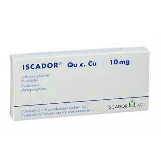 Iscador Qu c. Cu Inj Lös 10 mg Amp 7 pcs