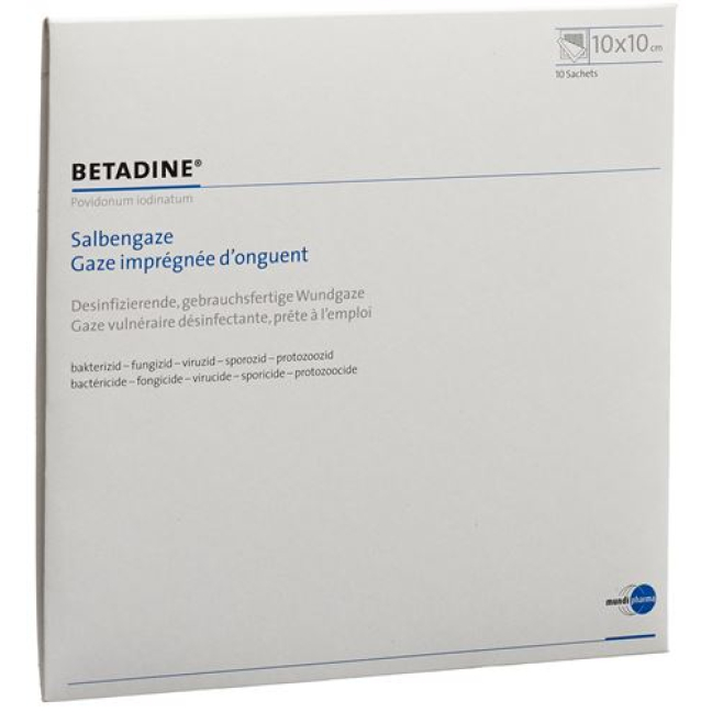 Betadine salve 10x10cm 10 հատ