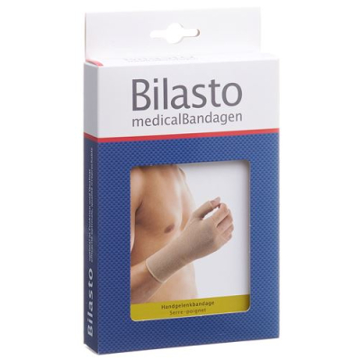 бежов Bilasto Handgelenkbandage S с подход за палец