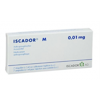 Iscador M Inj Lös 0.01 mg Amp 7 pcs