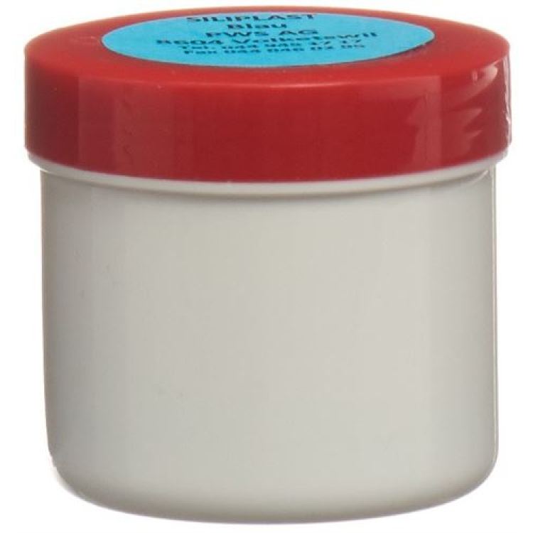 Siliplast Paste No 300 normal mellemblå 55 g