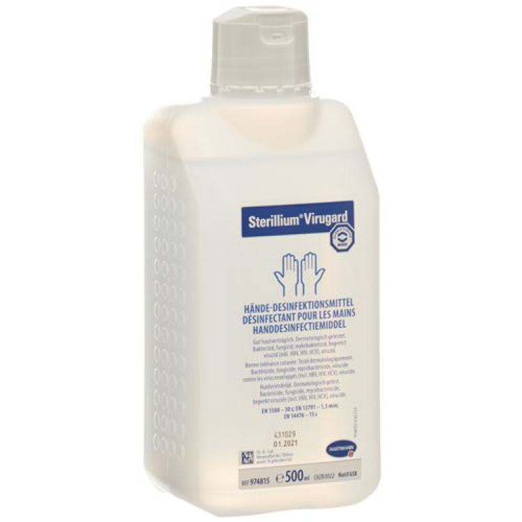 Désinfection des mains Sterillium® Virugard liq Fl 500 ml