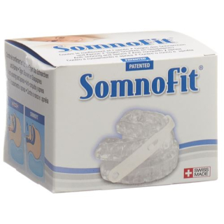 Somnofit jaw orthosis for snoring and apnea