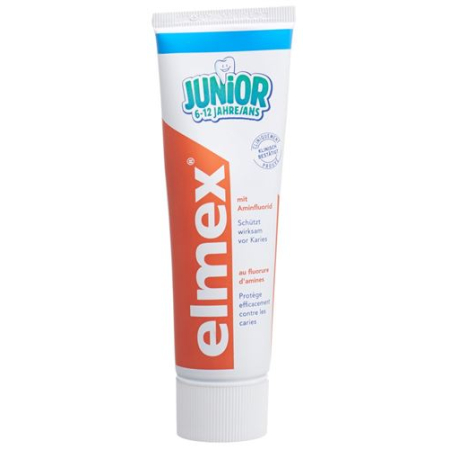 elmex JUNIOR Toothpaste for Effective Caries Protection