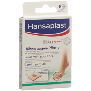 Hansaplast フットケア Hühneraugenpflaster 8 個