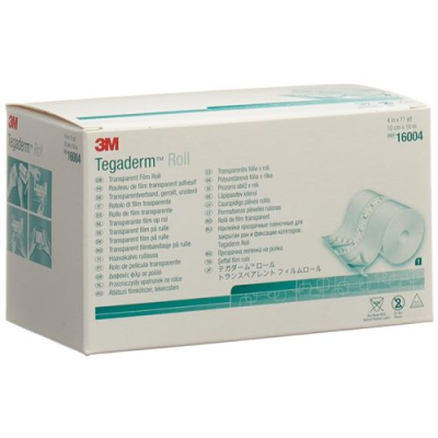 3m tegaderm גליל חבישה 10cmx10m שקופה