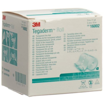 3M Tegaderm גליל חבישה 5cmx10m שקופה