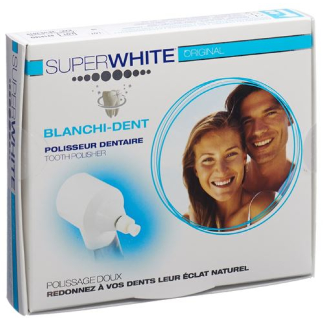 SUPER WHITE Blanchi Dent құрылғысы аяқталды