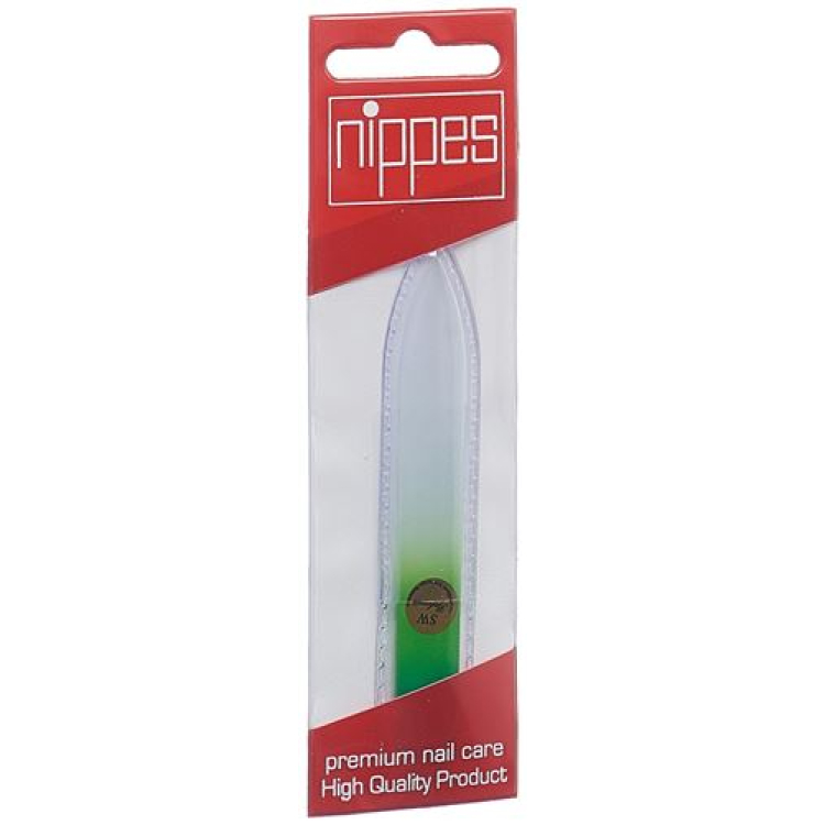 9cm வகைப்படுத்தப்பட்ட மஞ்சள் வயலட் நீல நிறத்தில் Nippes Glass nail file