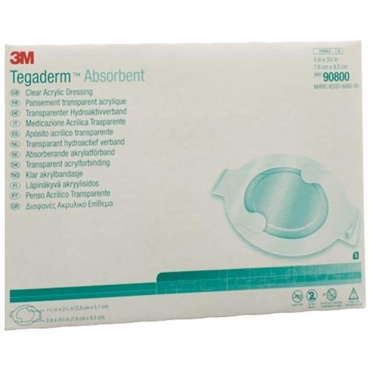 3M Tegaderm Absorb шархны боолт 7.6х9.5см 5 ширхэг