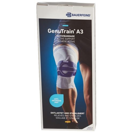 GenuTrain A3 Aktivt stöd Gr4 vänster titan