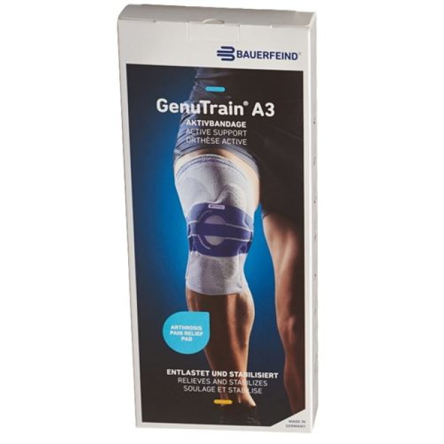 GenuTrain A3 Aktivt stöd Gr4 höger titan