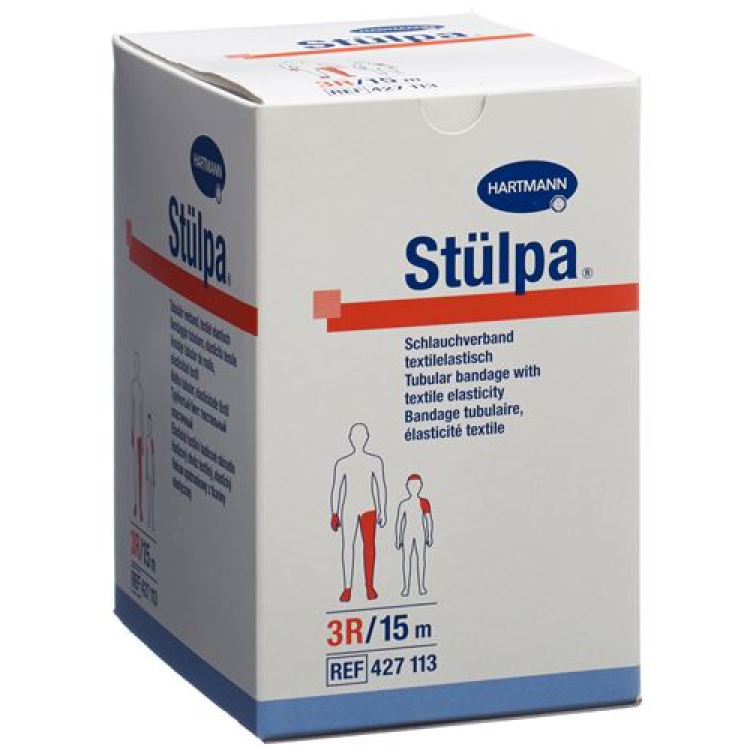 Stülpa vendaje tubular Gr3R 8cmx15m papel