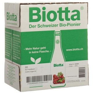 Biotta Organic Cranberry Bottle 6 5 dl