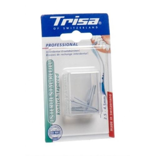 Trisa replacement brush conical interdental set 10 pcs
