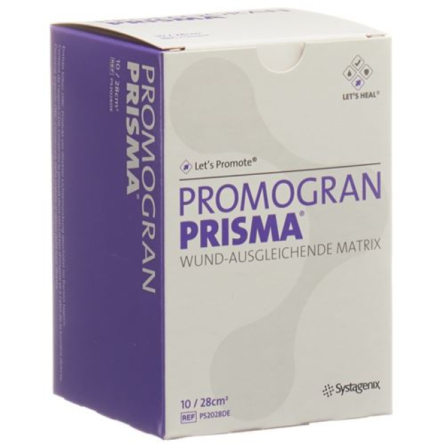 Promogran Prisma Curativo para Feridas Matriz de Equilíbrio 28cm2 10 unid.