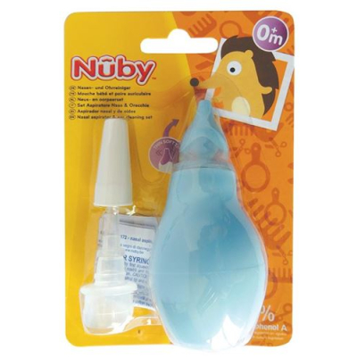 מנקה לאף ואוזניים Nuby