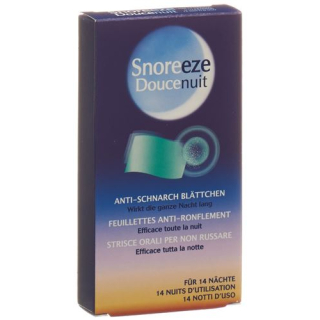 snoreeze doucenuit anti-snoring papers 14 pcs