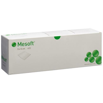 Mesoft ភាគពាយ័ព្យ vlieskompressen 5x5cm មាប់មគ 30 កងវរសេនាតូច 5 ភី។