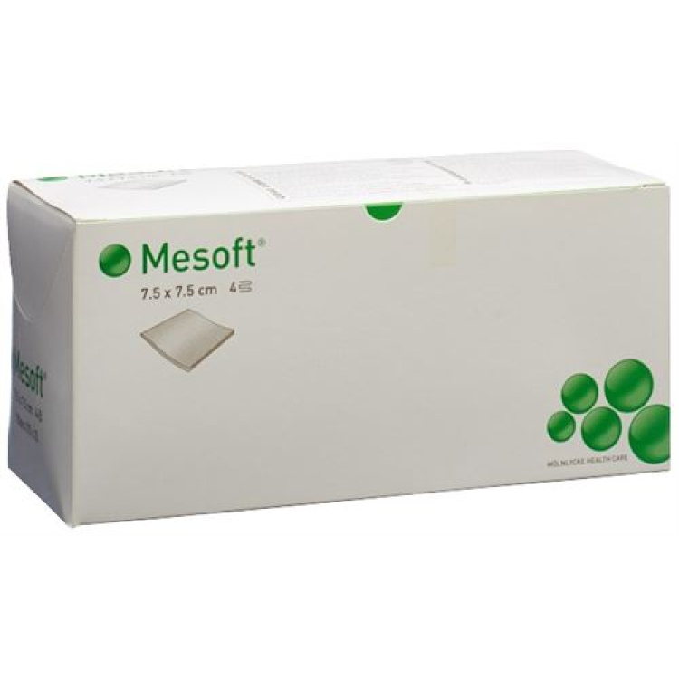 Mesoft Northwest Compresses 7.5x7.5cm Sterile 75 x 2 pcs