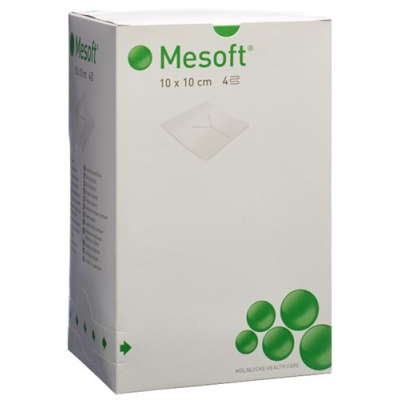 Mesoft severozápadná štrbina 10x10cm sterril 130 ks