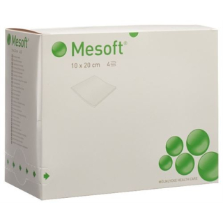 Mesoft NW compresses 10x20cm sterile 24 x 5 pieces