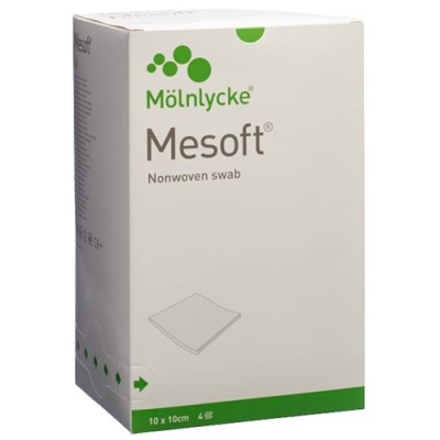 Mesoft northwest vlieskompressen 10x10cm סטרילי 75 גדוד 2 יח'