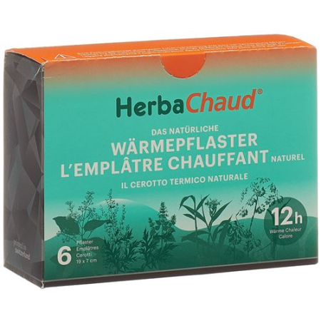 Patchs chauffants HerbaChaud 19x7cm 6 pièces