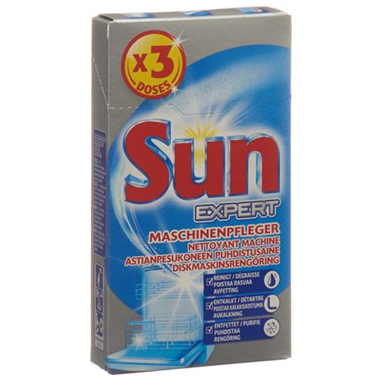 SUN machine care 3 x 40 ក្រាម។