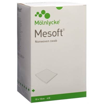 Mesoft வடமேற்கு Vlieskompressen 10x10cm மலட்டு 30 பட்டாலியன் 5 பிசிக்கள்