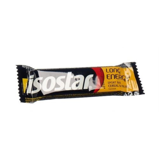 Isostar Endurance+ Bijirin Bar-Buah-buahan 40 g