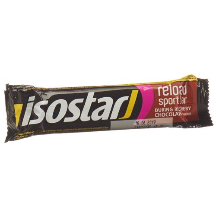 Isostar Recovery bar Chocolat 40g