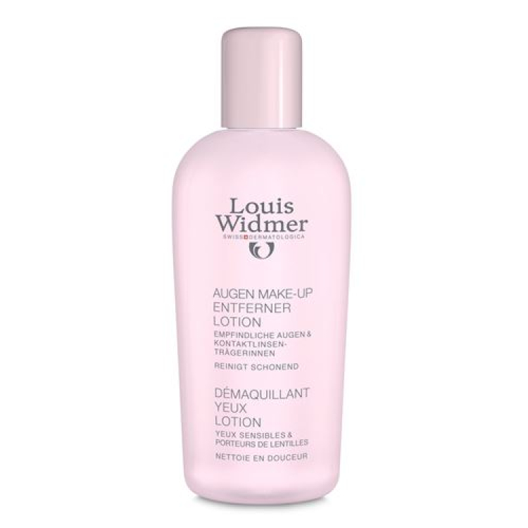 Louis Widmer Soin Démaquillant Yeux Lotion Non Parfumé 100 ml