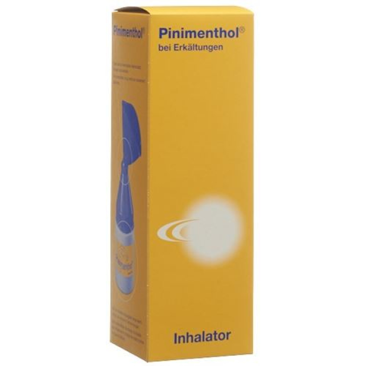 Pinimentol termal inhaler