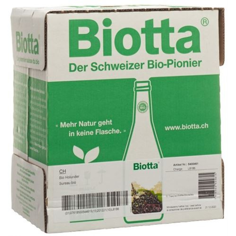 Biotta Бузина Bio Fl 6 5 дл