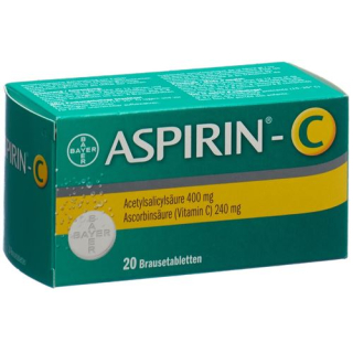 Aspirin C effervescent tablets 20 pcs