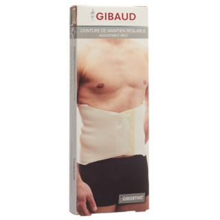 GIBAUD waist belt adjustable Gr3 90-100cm white